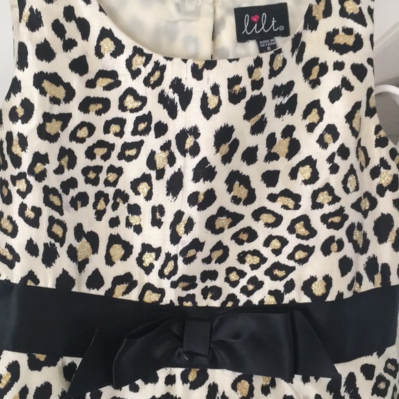 LILT cheetah print dress - Picture 4 of 4
